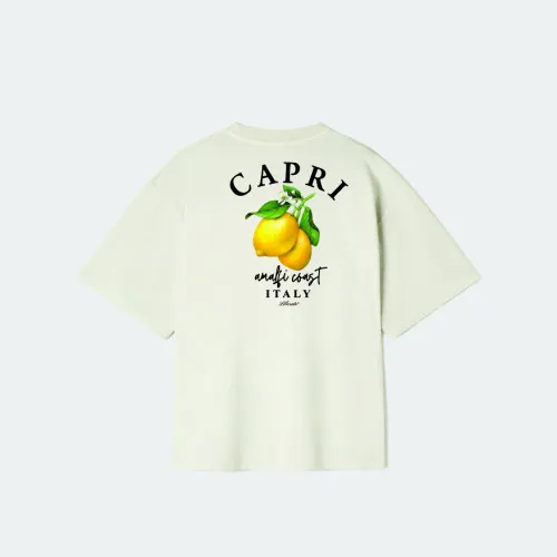 REMERA LIBERATO OVERSIZE BEIGE CAPRI